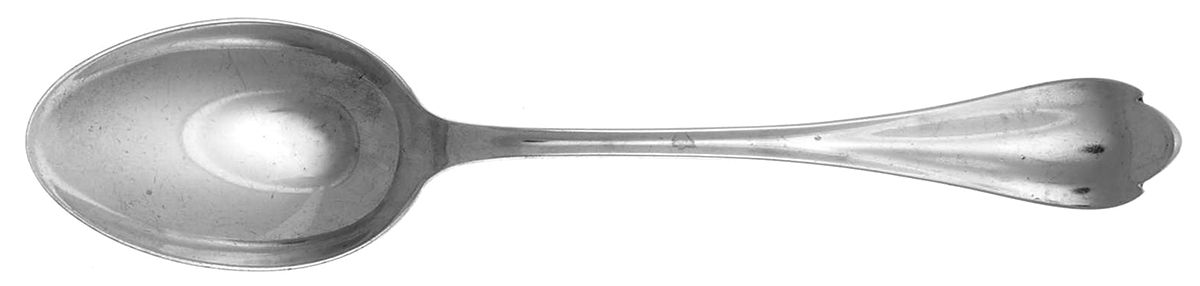 Springfield (Sterling, 1900) Dessert/Oval Soup Spoon by Unger Brothers-1