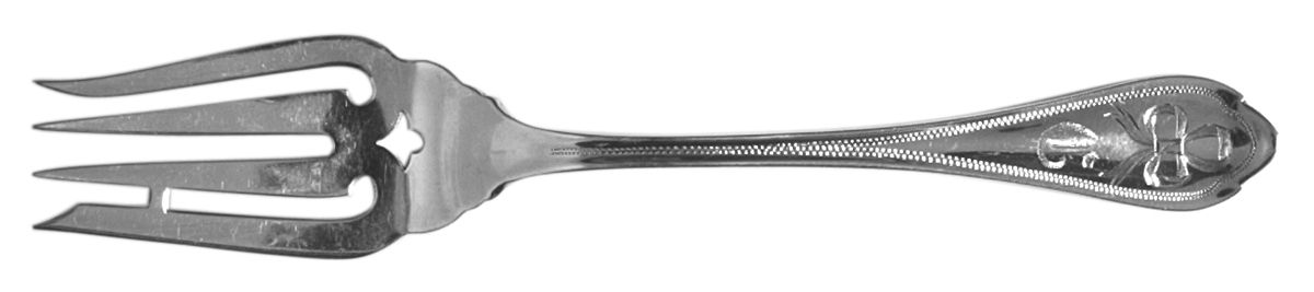 Springfield-Engraved No1 Monogram Individual Salad Fork by Unger Brothers-1