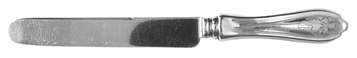 Springfield-Engraved No1 Monogramed Old French Hollow Knife by Unger Brothers-1