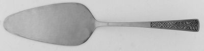 Alhambra (Stainless) Pie & Cake Server with Stainless Blade by Unknown Mfg Silver-1