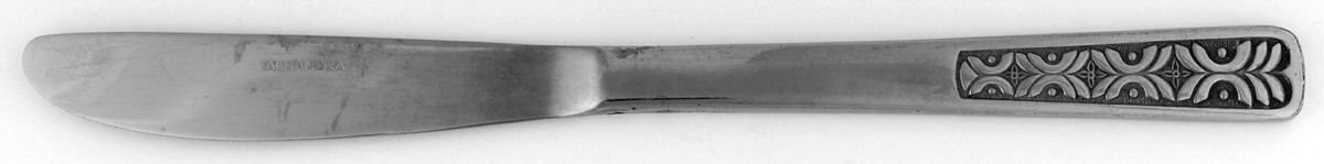 Alhambra (Stainless) Modern Solid Knife by Unknown Mfg Silver-1