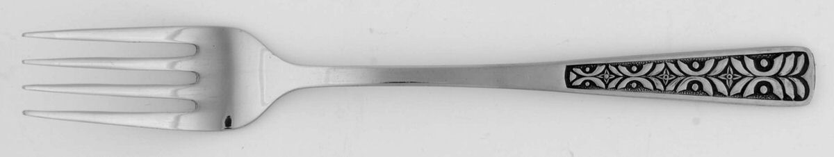 Alhambra (Stainless) Individual Salad Fork by Unknown Mfg Silver-1