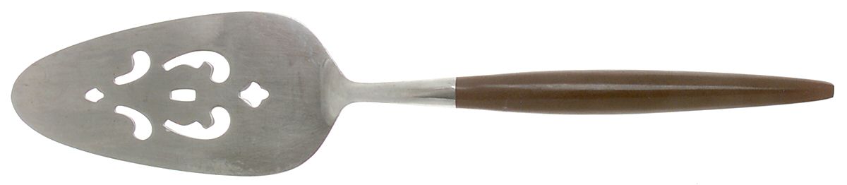 American Tempo (Stainless) Pierced All Stainless Pie Server by Unknown Mfg Silver-1