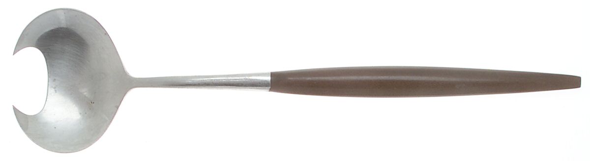 American Tempo (Stainless) Solid Salad Serving Fork by Unknown Mfg Silver-1