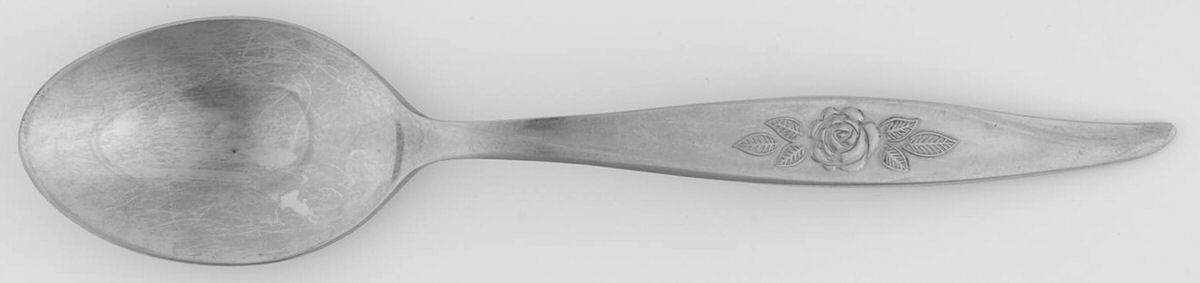 Avonrose (Stainless) Teaspoon by Unknown Mfg Silver-1