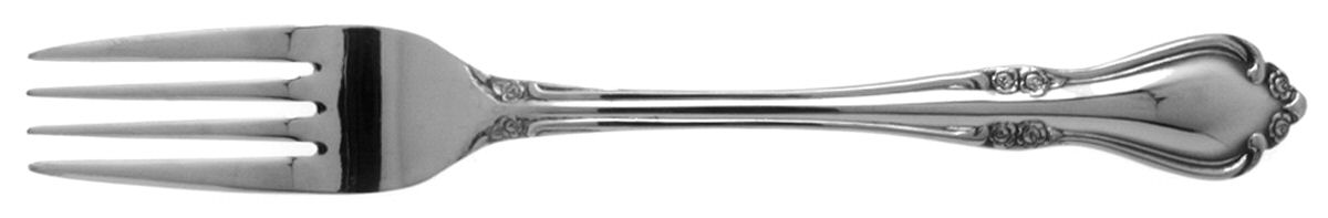 Breton Rose (Stainless) Fork by Unknown Mfg Silver-1