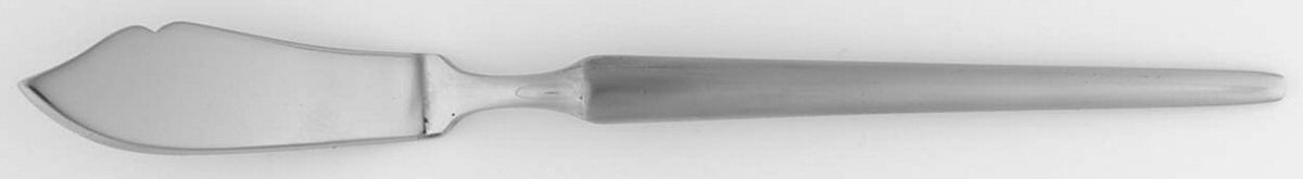 Chivalry (Stainless) Flat Handle Master Butter Knife by Unknown Mfg Silver-1