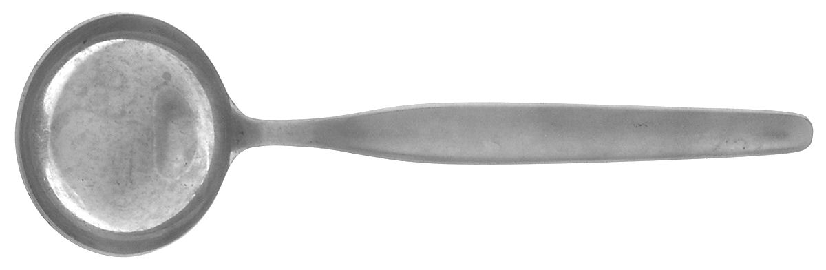 Christina (Stainless) Solid Gravy Ladle by Unknown Mfg Silver-1