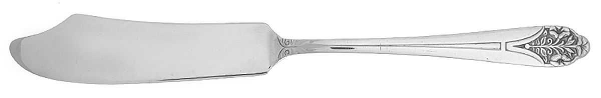 Claudia (Silverplate) Flat Handle Master Butter Knife by Unknown Mfg Silver-1