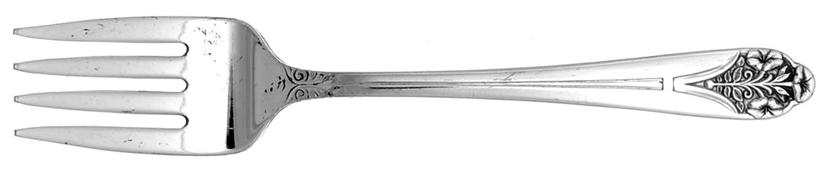 Claudia (Silverplate) Individual Salad Fork by Unknown Mfg Silver-1