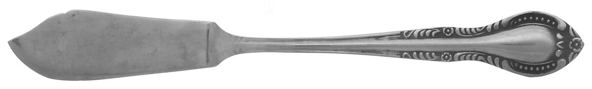 Columbia (Stainless) Flat Handle Master Butter Knife by Unknown Mfg Silver-1
