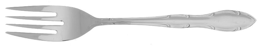Continental (Stainless) Individual Salad Fork by Unknown Mfg Silver-1