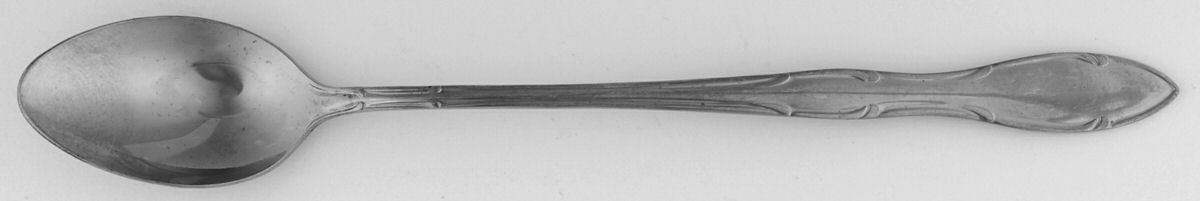 Continental (Stainless) Iced Tea Spoon by Unknown Mfg Silver-1