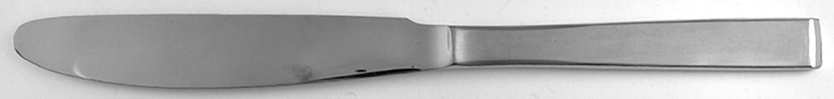 Cora (Stainless, Italy) Modern Solid Knife by Unknown Mfg Silver-1