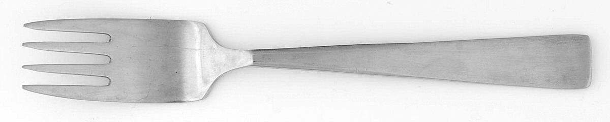 Cora (Stainless, Italy) Individual Salad Fork by Unknown Mfg Silver-1