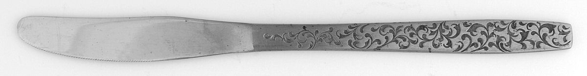Corsican (Stainless) Modern Solid Knife by Unknown Mfg Silver-1