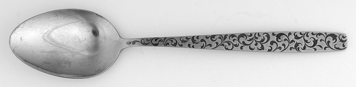 Corsican (Stainless) Place/Oval Soup Spoon by Unknown Mfg Silver-1