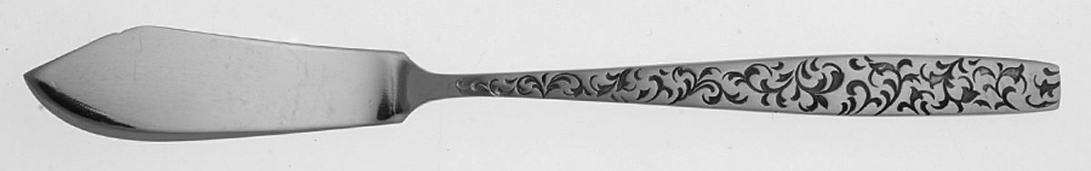 Corsican (Stainless) Flat Handle Master Butter Knife by Unknown Mfg Silver-1