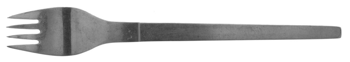 Danish Flair (Stainless) Fork by Unknown Mfg Silver-1