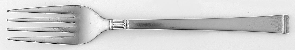 Doric (Stainless) Individual Salad Fork by Unknown Mfg Silver-1