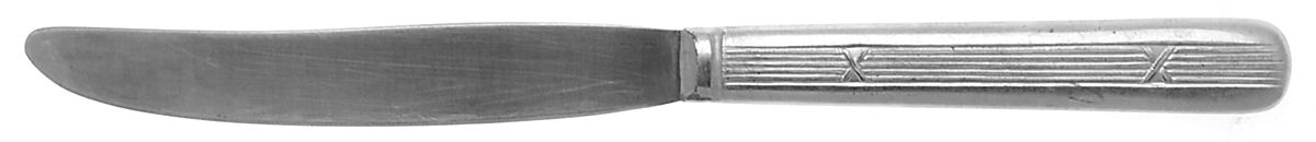Ecl (Stainless) Modern Solid Knife by Unknown Mfg Silver-1