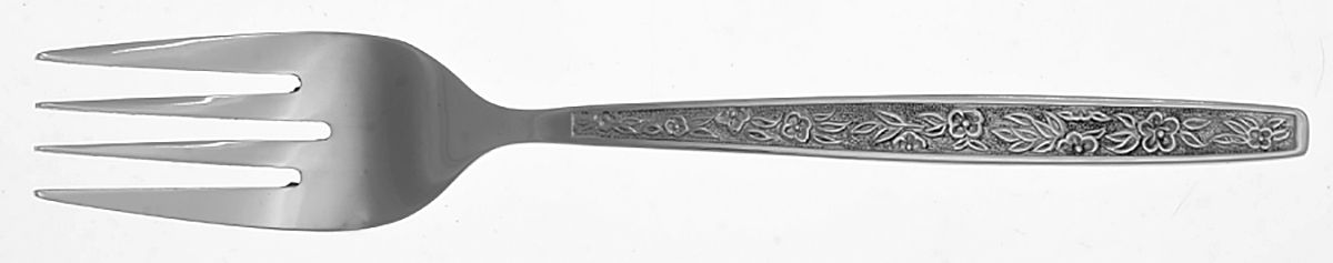 Escondido (Stainless) Individual Salad Fork by Unknown Mfg Silver-1