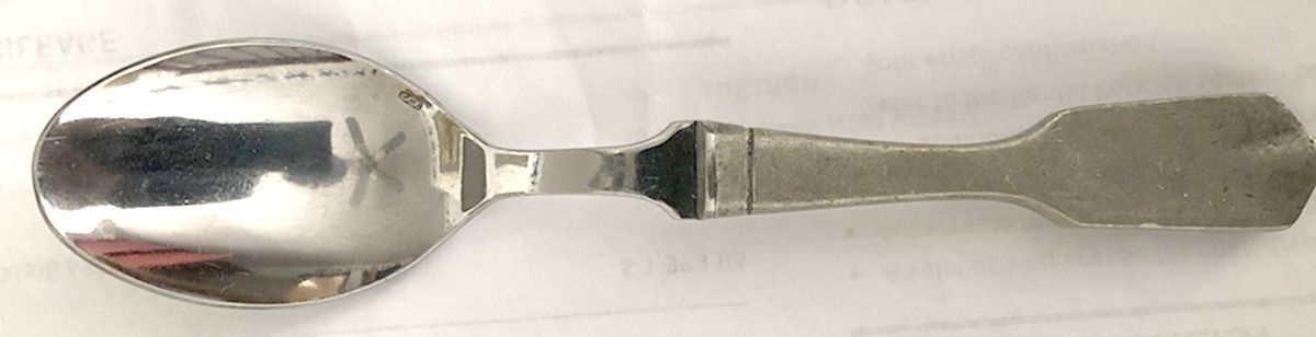 Etains De Paris (Stainless) Teaspoon by Unknown Mfg Silver-1