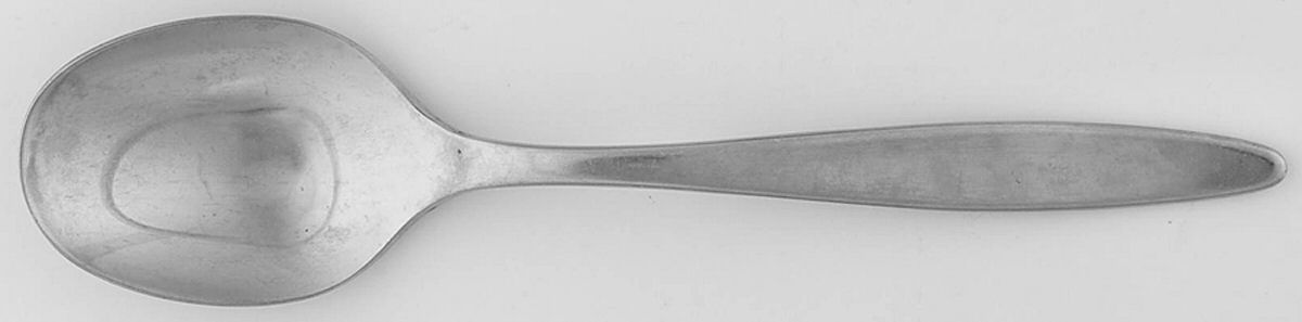 Gold (Stainless) Place/Oval Soup Spoon by Unknown Mfg Silver-1