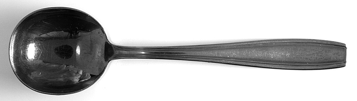 Grasoli (Stainless) Round Bowl Soup Spoon (Cream Soup) by Unknown Mfg Silver-1