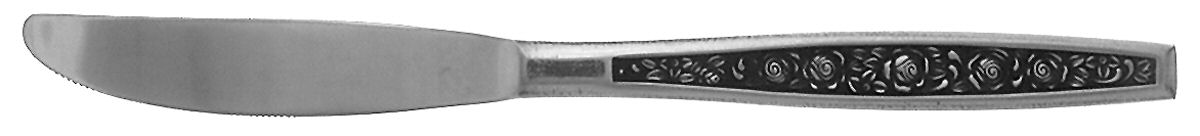 Granada Rose (Stainless) Modern Solid Knife by Unknown Mfg Silver-1