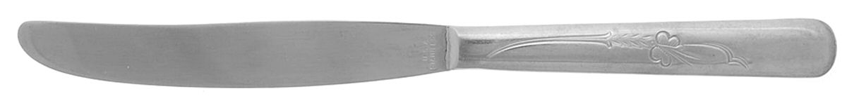 Heather (Stainless) Modern Solid Knife by Unknown Mfg Silver-1