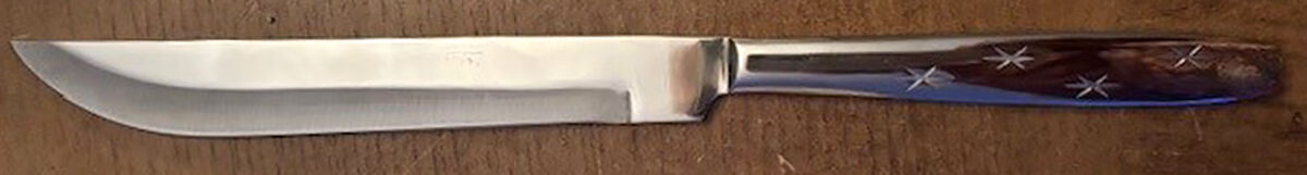 Heavenly Star (Stainless) Small Steak Carving Knife with Stainless Blade by Unknown Mfg Silver-1
