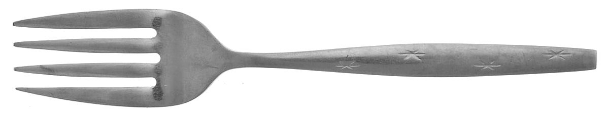 Heavenly Star (Stainless) Individual Salad Fork by Unknown Mfg Silver-1