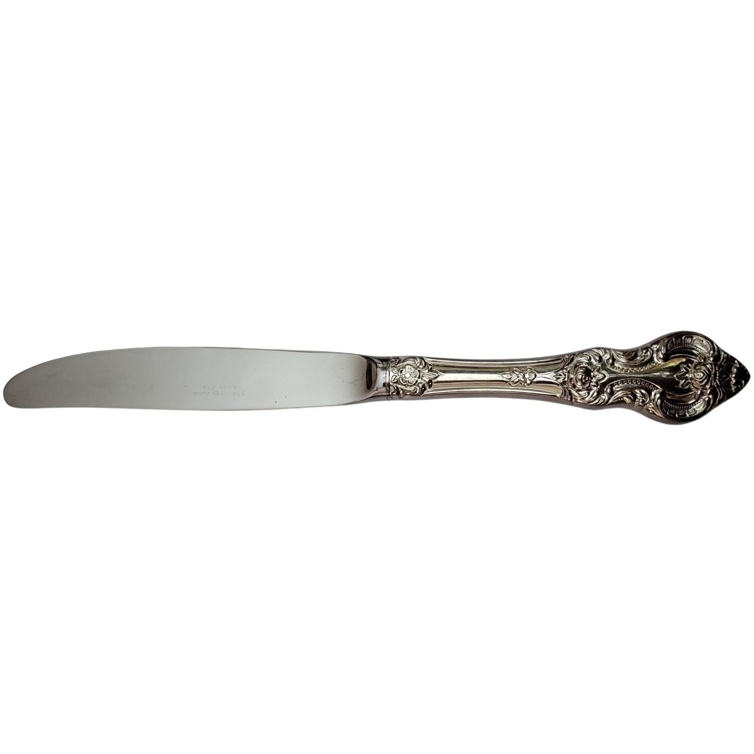 Kings Era (Silverplate) Modern Hollow Knife by Unknown Mfg Silver-1