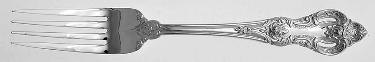 Kings Era (Silverplate) Fork by Unknown Mfg Silver-1