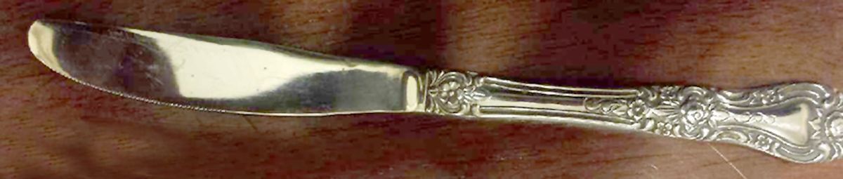 LS (Stainless) Modern Hollow Knife by Unknown Mfg Silver-1