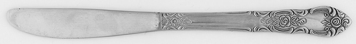 Lustreware (Stainless) Modern Solid Knife by Unknown Mfg Silver-1