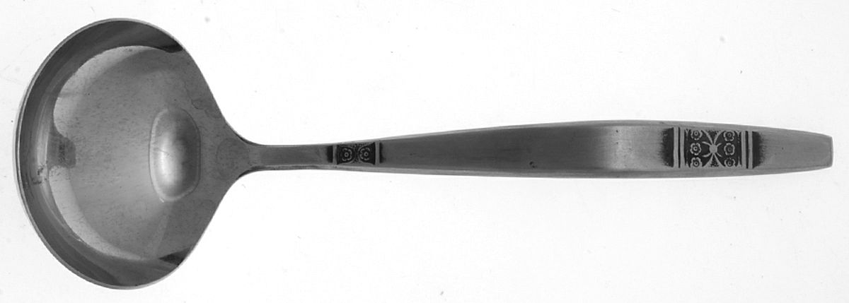 Madeira (Stainless) Solid Gravy Ladle by Unknown Mfg Silver-1