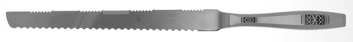 Madeira (Stainless) Bread Knife, Solid Piece by Unknown Mfg Silver-1