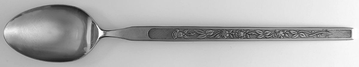 Maria Grande (Stainless) Iced Tea Spoon by Unknown Mfg Silver-1