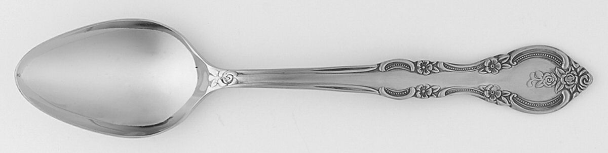 Marseilles (Stainless) Place/Oval Soup Spoon by Unknown Mfg Silver-1