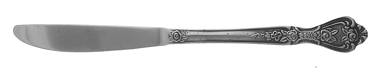 Normandy (Stainless) Modern Solid Knife by Unknown Mfg Silver-1