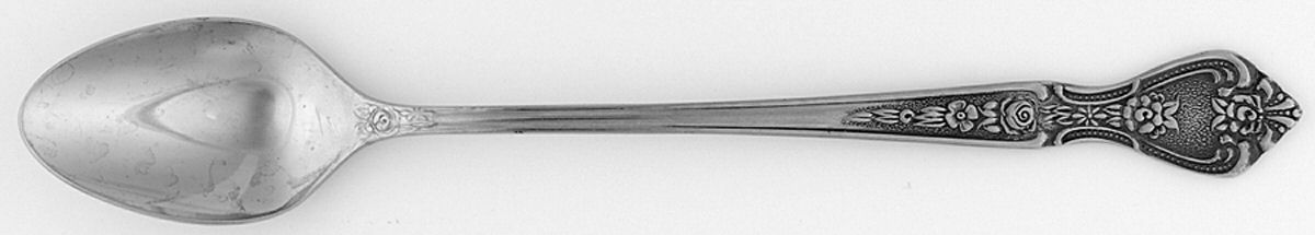 Normandy (Stainless) Iced Tea Spoon by Unknown Mfg Silver-1