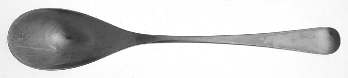 Old Hall (Stainless) Place/Oval Soup Spoon by Unknown Mfg Silver-1