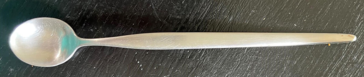 Oxydex 2 (Stainless) Iced Tea Spoon by Unknown Mfg Silver-1