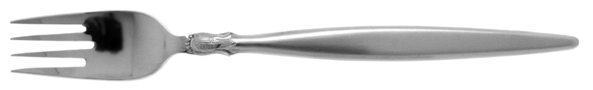 Petal (Stainless) Individual Salad Fork by Unknown Mfg Silver-1
