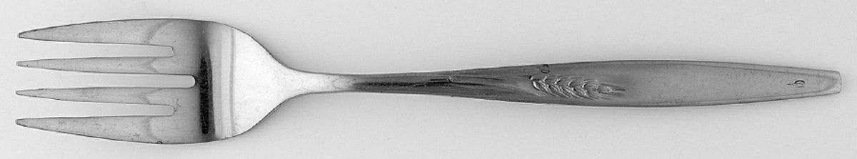Prudential (Stainless) Individual Salad Fork by Unknown Mfg Silver-1