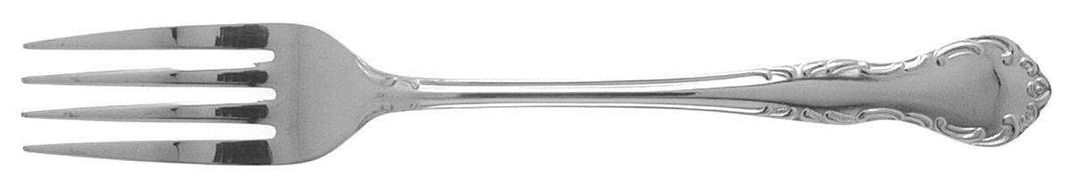 Queen's Court (Stainless) Fork by Unknown Mfg Silver-1