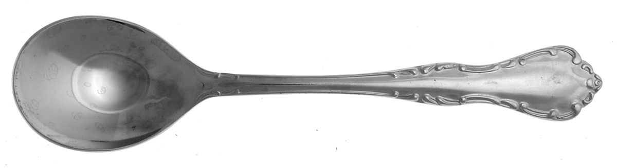 Queen's Court (Stainless) Sugar Spoon by Unknown Mfg Silver-1