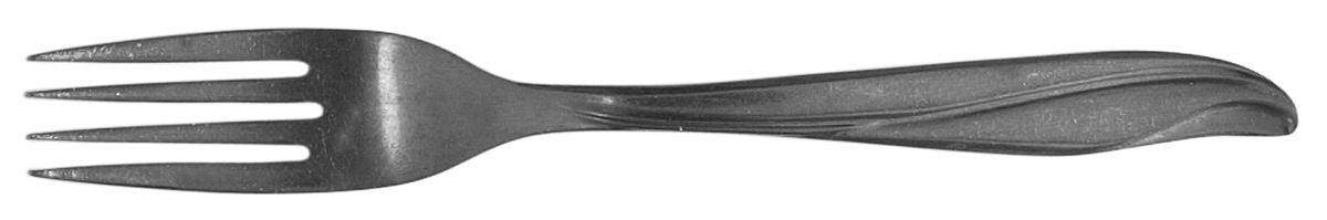 Rima (Stainless) Fork by Unknown Mfg Silver-1